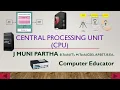 Central Processing Unit Computer Science Lessons useful for Class-I 2 and 3 Grade-I II and III