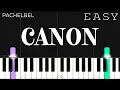 Download Lagu Canon In D - Pachelbel | EASY Piano Tutorial