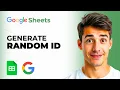 How To Generate A Random ID In Google Sheets Easiest Way 2026 Guide