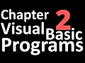 Visual Basic Programs - Chapter No 2