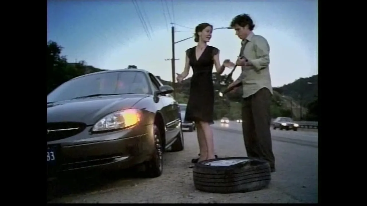 Secret Deodorant (Flat Tire) Commercial The WB KBWB-TV 20 (Oct. 16, 2003)