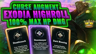 Stacking Curse Augments: Infinite Free Stats - Craziest Highroll Game | League Arena Gameplay