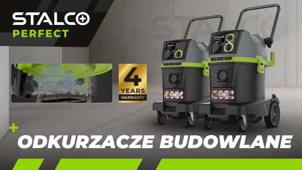 Construction Vacuum Cleaner VCP35MAC STALCO PERFECT S055698173