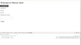Meteor js chat tutorial part 16 - MongoDB limit and sort