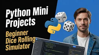 Python Mini Projects Beginner Dice Rolling Simulator