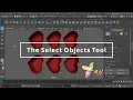 The Select Objects Tool In Maya 2020