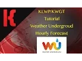 Tutorial - Hourly Forecast