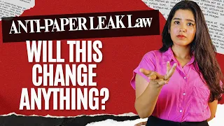 Anti Paper Leak Law Passed | Strictest Law in India 2026