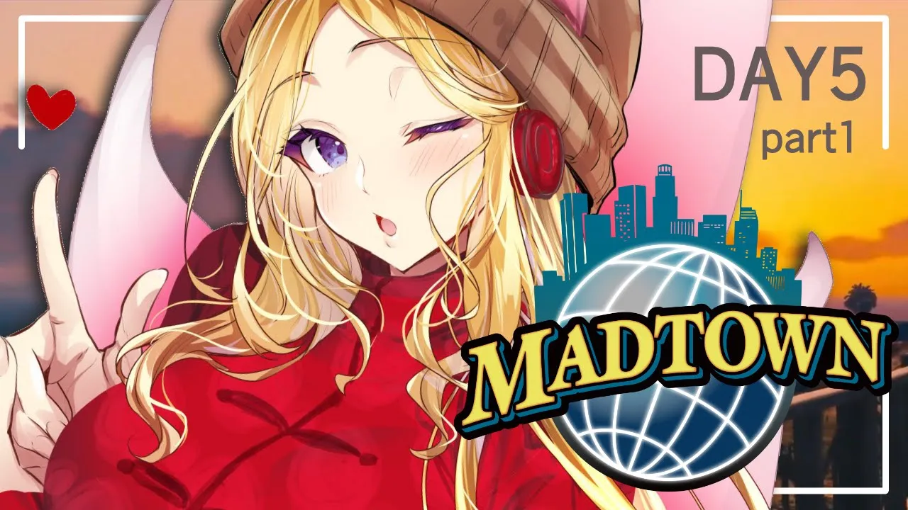 【GTA5│MAD TOWN】今日からはじまる白ギャングPart1【アキロゼ/ホロライブ】