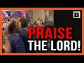 Download Lagu Beautiful! Trump Supporters Praise God at Victory Party, Sing \