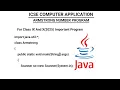 ICSE 2025 COMPUTER CLASS X ARMSTRONG NUMBER PROGRAM JAVA ICSE COMPUTER APPLICATION