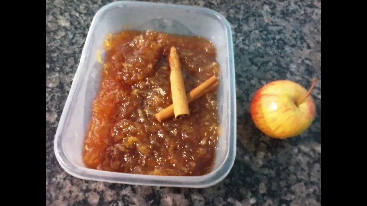 Doce de Maçã de Panela de Pressão.. 