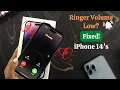 Download Lagu iPhone 14/Pro/Max: How To Fix Ringer Sound Volume Gets Low on Incoming Calls! [Not Ringing]