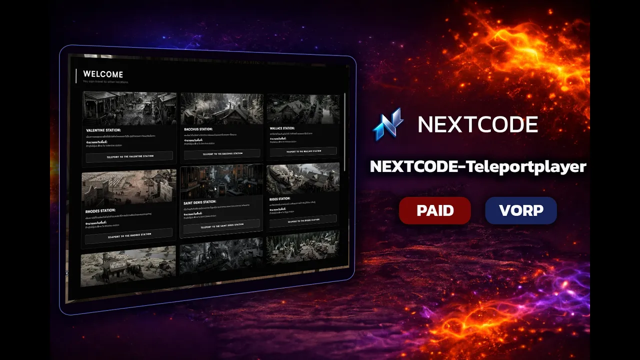 NEXTCODE-Teleportplayer