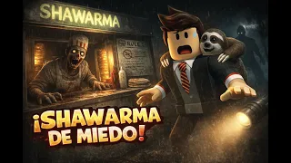 Mi primera vez jugando Shawarma en Roblox