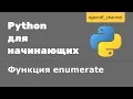 44 Python enumerate function