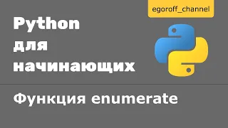 44 Python enumerate function