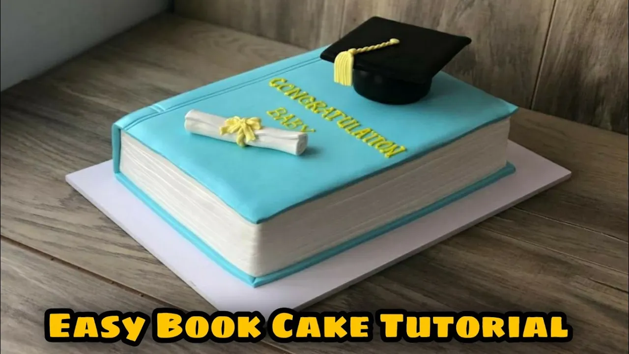 
          
          
          
            
            Easy Textbook Cake Ideas/Graduation Cake/Daily Cake TV
          
        . 