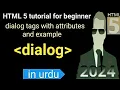 Download Lagu HTML 5 dialog tags with attributes and example for beginner