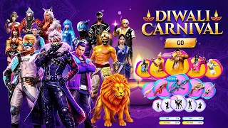 Diwali Carnival Event Free Fire Date 💥🥳| Free Fire India | Free Fire New Event | ff New Event