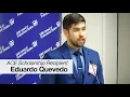 Eduardo Quevedo ACE Scholar 2019 CUNY SPS Scholarship Reception