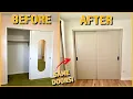 DIY Closet Door Makeover on a Budget
