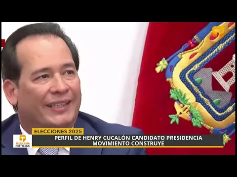 Perfil de Henry Cucalón Candidato presidencia Movimiento Construye