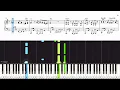 レクイエム/ Kanaria 星街すいせい【中級〜上級　ピアノ楽譜】