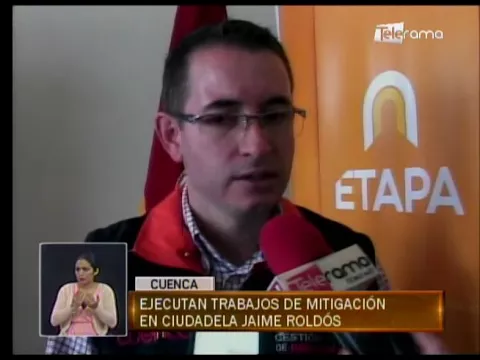 Ejecutan trabajos de mitigación en ciudadela Jaime Roldós