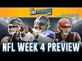 NFL Week 4 with SiriusXM NFL Radio s Zig Fracassi