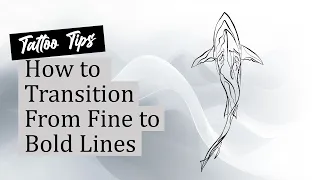 Transforming a Simple Shark Tattoo with Dynamic Linework