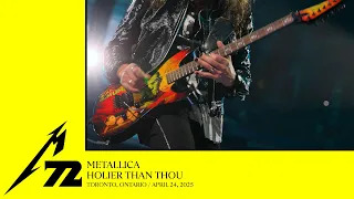 metallica holier than thou toronto canada april 24 2025 