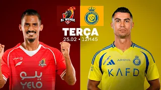 AL WEHDA x Al NASSR - AO VIVO E COM IMAGENS - LIGA SAUDITA 2024/25 | 25/02/2025