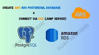 Create AWS RDS PostgreSQL Database Connect via EC2 Jump Server Step-by-Step Guide AWS RDS