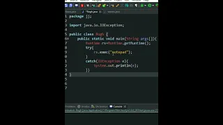 Notepad open program in Java
