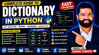 Python Dictionary Explained in One Dictionary Methods Operations Python for Beginners
