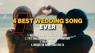 4 best wedding song playlist 2025 nahalal kawin english version