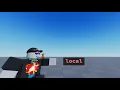 Roblox lua coding tutorial 1 Variables
