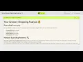 Smart Receipt Spending Analyzer Python LLM Prompt Engineering Demo receipt analyzer