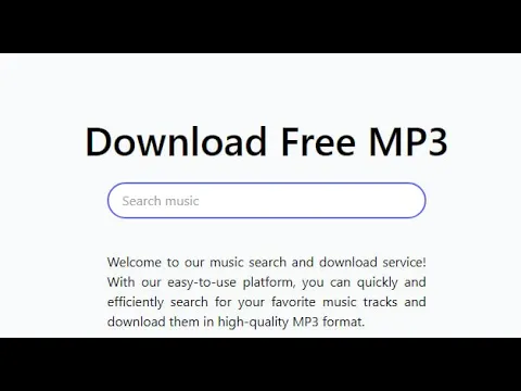 Download MP3 Build mp3 search and download webservice with NextJS and youtube-dl-exec