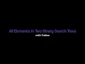 Coding Interview All Elements of Two Binary Search Trees
