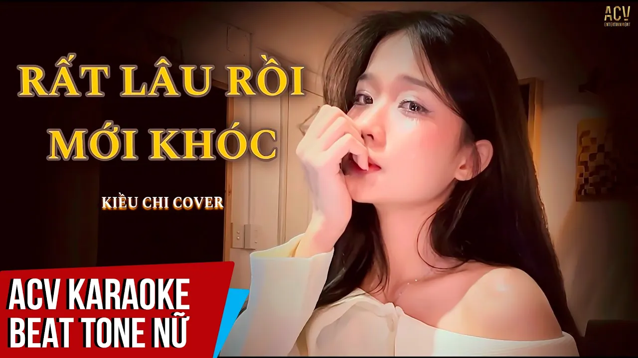 Karaoke | Rất Lâu Rồi Mới Khóc  - Kiều Chi (New Version) | Beat Tone Nữ