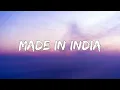 Made In India  -  Alisha Chinai  (Lyrics )