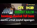 Lagu Instrumen Dangdut Bass Glerr Terbaru 2023 - Kendang Mantab Untuk Sound Lapangan