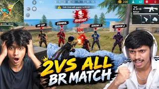 HACKER X KAAL YT ||BR RANKED 😱 1 VS 4 GARENA FREE FIRE