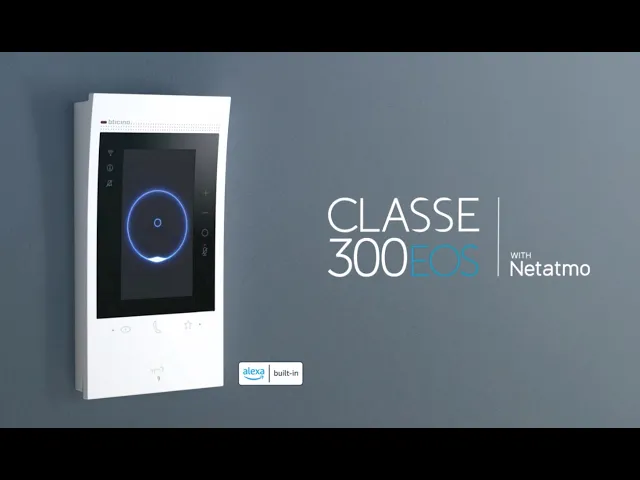 Kit videocitofono Classe 300EOS display Wi-Fi e posto esterno LINEA 3000 Bticino, BTICINO, 363915