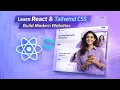 Build Modern Landing Page with React Tailwind CSS Full Project