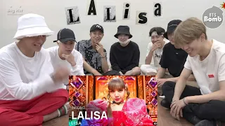 Download BTS Reaction to Lisa Inkigayo performance (fanmade) 💜💜💜 MP3