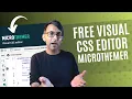 Free Visual CSS Site Editor - Microthemer Lite