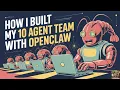 Lagu How I Built My 10 Agent OpenClaw Team